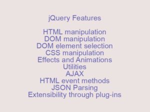 Introduction to Jquery